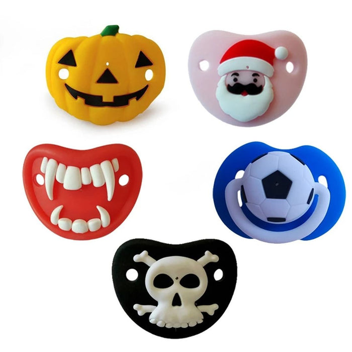 126Pcs Food Grade Silicone Funny Nipple For Baby