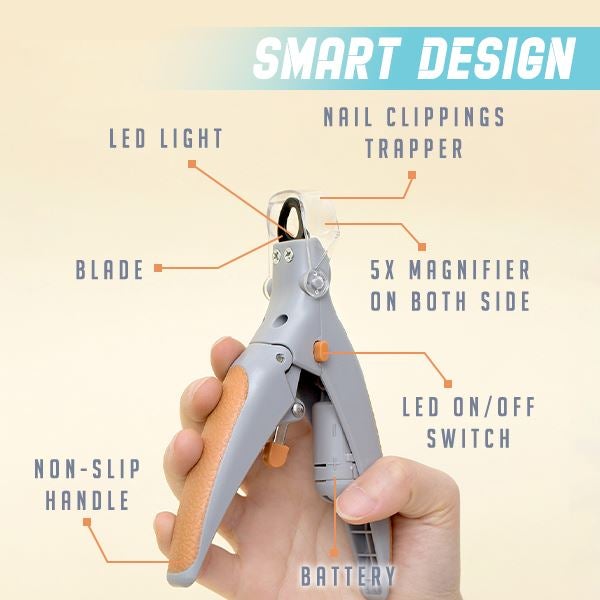 LED Light Pet Nail Clipper