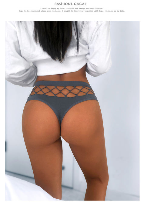 50 Piece High-Elastic Seamless Sexy Mesh Thong Panties Liquidation