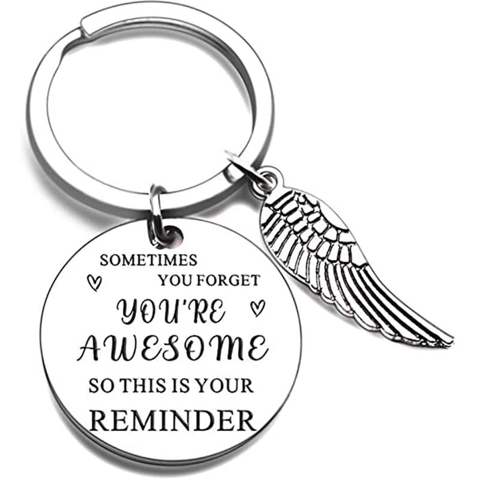 Funny Inspirational Keychain Best Friend