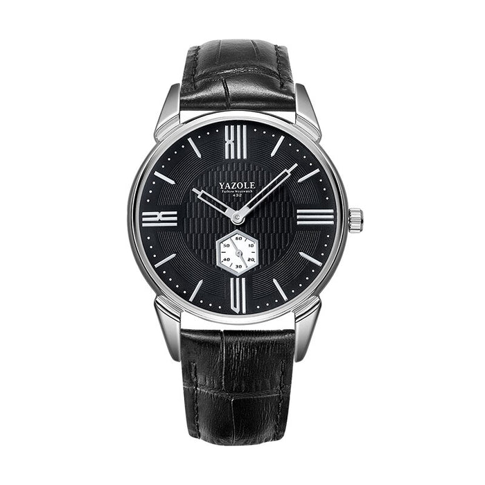 Top Brand Luxury Yazole Independent Small Seconds Hand Designer Men's Wrist Watches