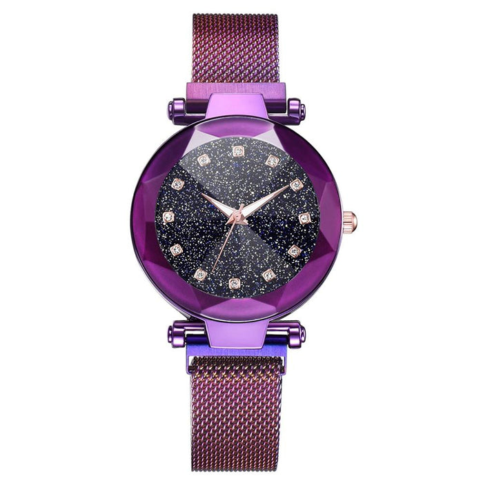 Starry Sky Quartz Women Wristwatch