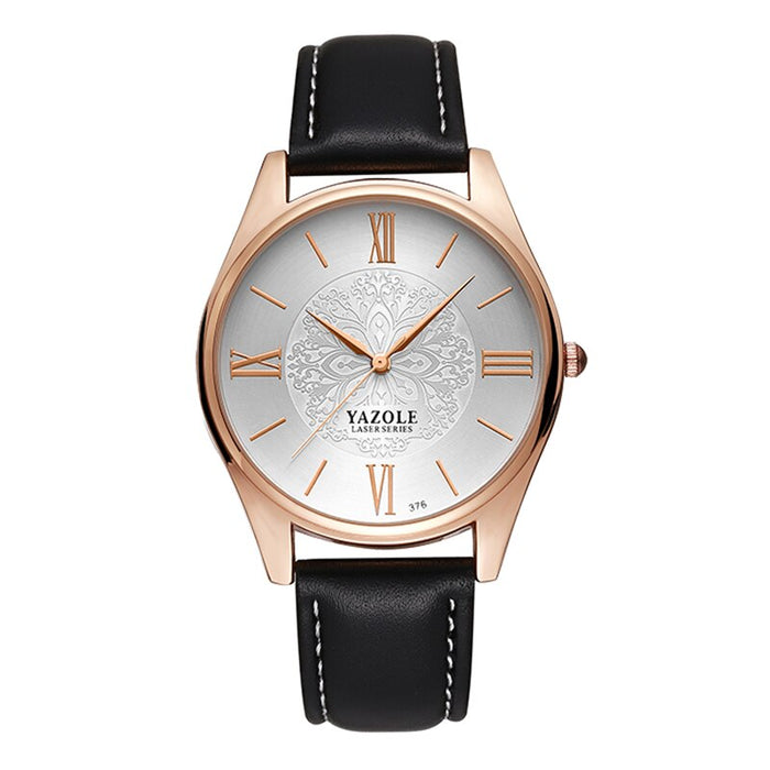 Mens Watches Top Brand Luxury YAZOLE Business Ultra-thin Fashion Male Clock