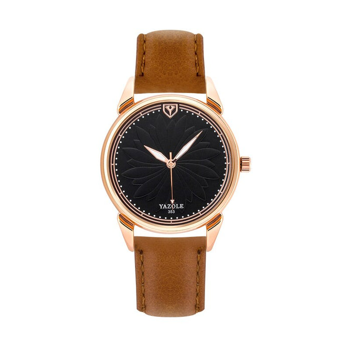 Men's Luxury Leather Wrist Watch