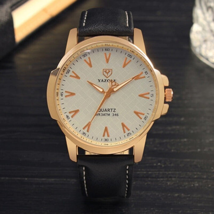 Famous Yazole Wrist Watch Men Wristwatch Male Clock Hodinky Quartz-watch