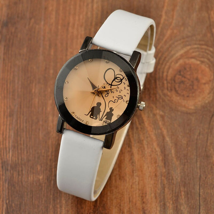 YAZOLE Fashion Quartz Watches Ladies Famous Brand Lovers Unisex Female Clock Montre