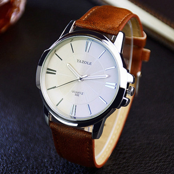 Yazole Quartz Watch Men Top Brand Luxury Famous Wrist Watch Business Quartz-watch