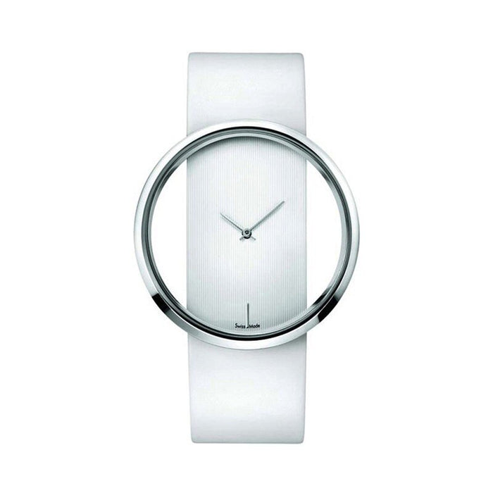 Classic Women Simple Ladies Quartz Wristwatch Clock Leather Straps