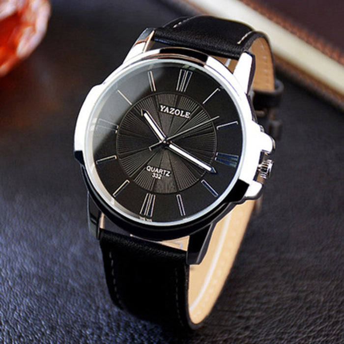 Yazole Quartz Watch Men Top Brand Luxury Famous Wrist Watch Business Quartz-watch