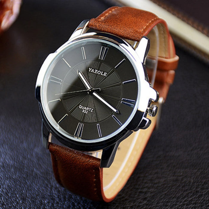 Yazole Quartz Watch Men Top Brand Luxury Famous Wrist Watch Business Quartz-watch