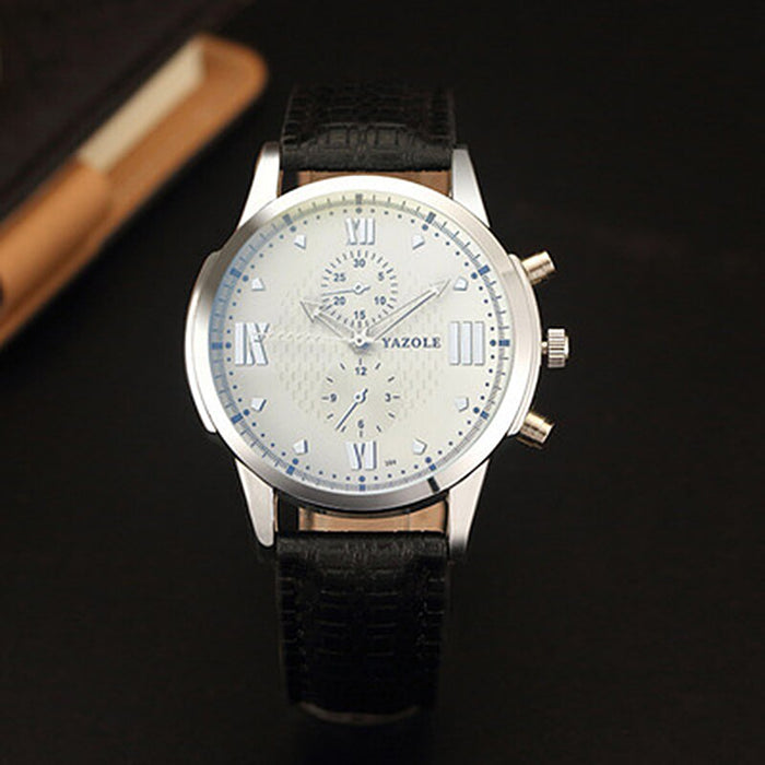 Relogio Masculino Brand YAZOLE Quartz Watch Casual Business Unique Male Wristwatches