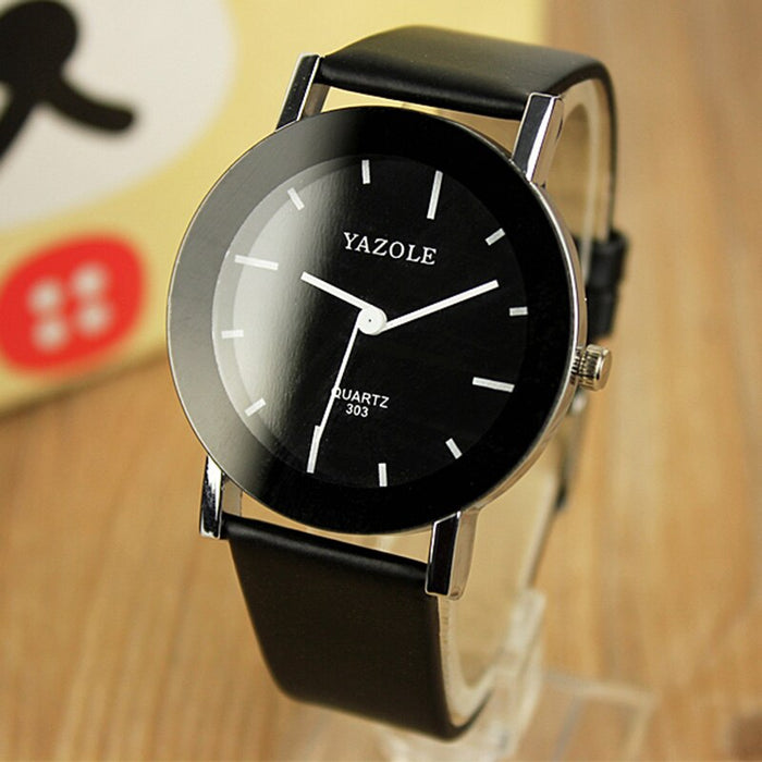 Yazole Women Watches Fashion Quartz Watch Girl Clock Simple Design