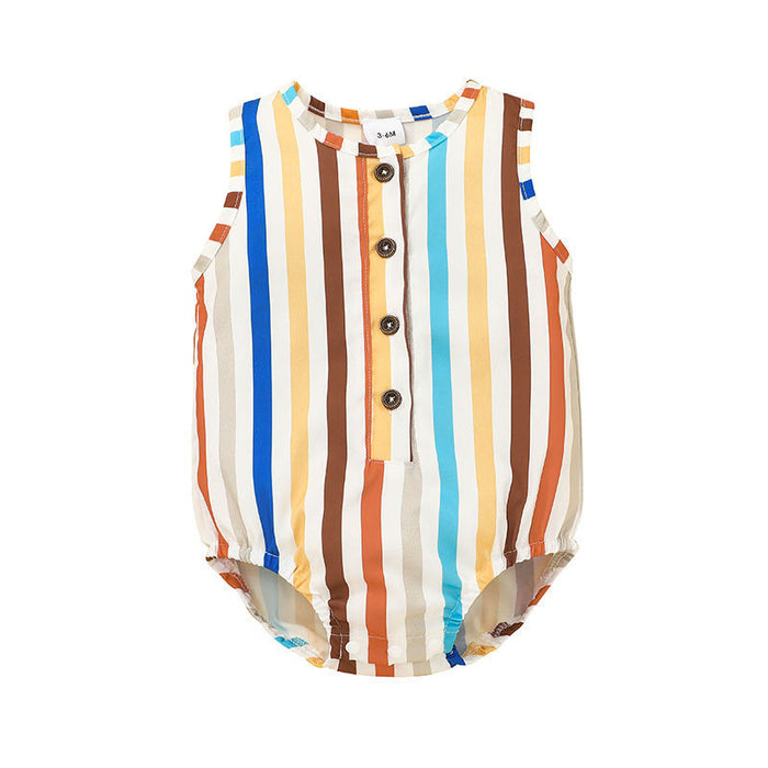Baby Summer Sleeveless Jumpsuit