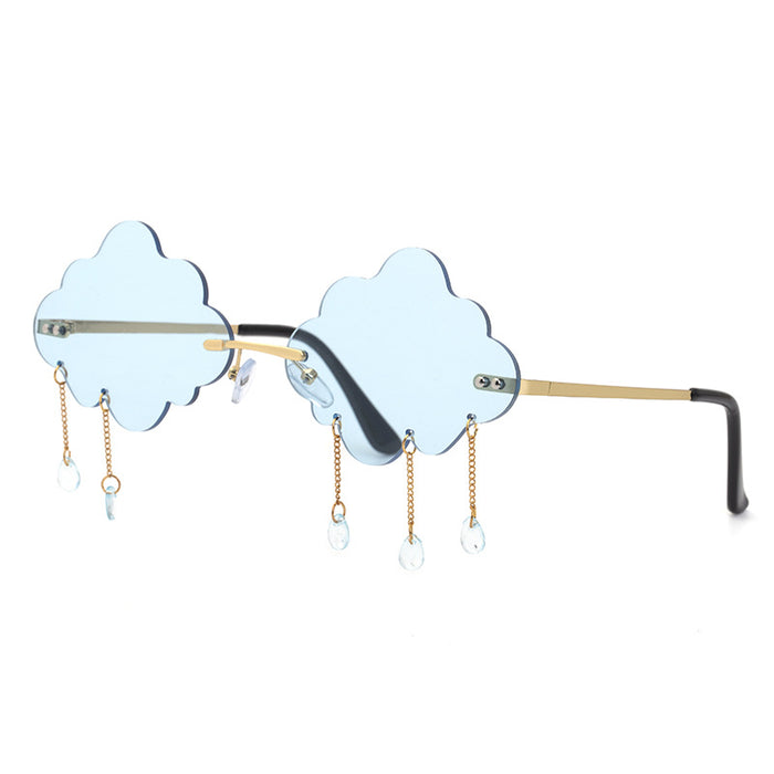 Cloud Design Sunglasses Party Funny Sunglasses