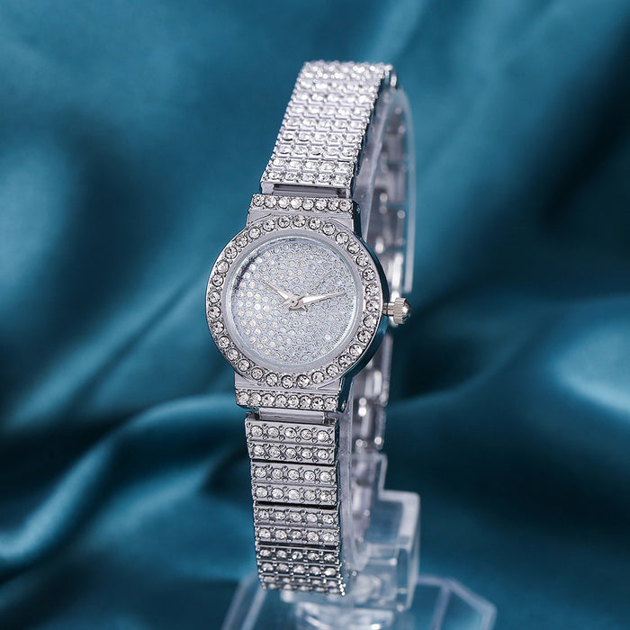 New Stainless Steel Women Wristwatch Quartz Fashion Casual Clock  LLZ22210