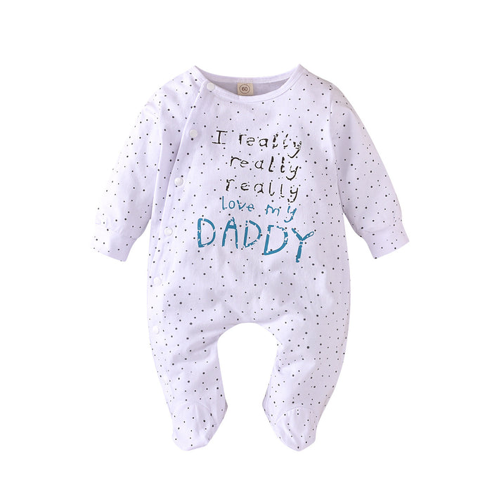 White long sleeved printed BODYSUIT