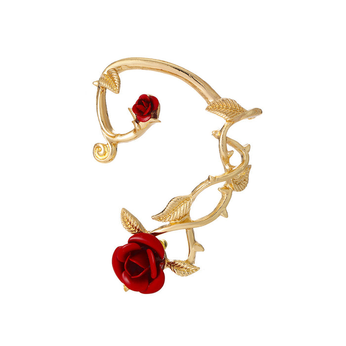 Alloy Vintage Flower Earrings