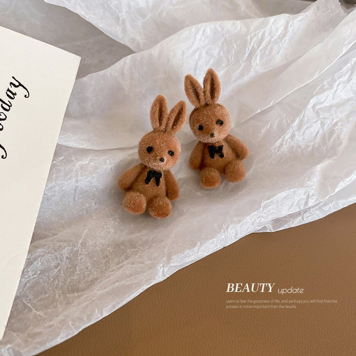 New Retro Bow Simple Design Women's Earrings