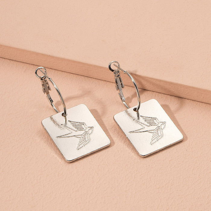 New Fashion Swallow Cactus Various Temperament Earrings