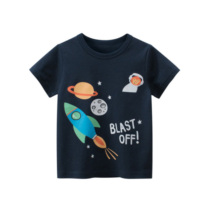 Children's short sleeved T-shirt