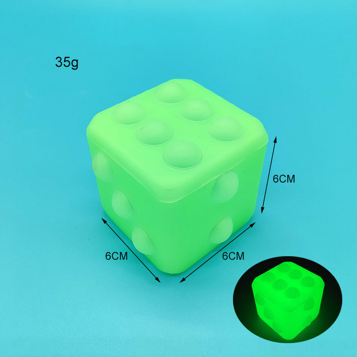 3D Silicone Decompression Ball Cube Pop It Fidget Toys