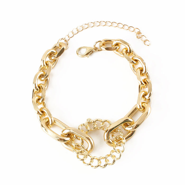 Ins Creative Personality Gold Women's Bracelet Accessories