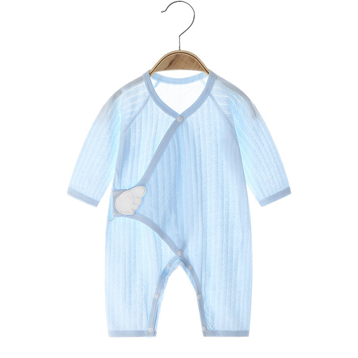 Summer Newborn Angel Wings Cotton Romper