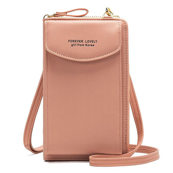 Long Wallet Magnetic Buckle Mobile Phone Bag