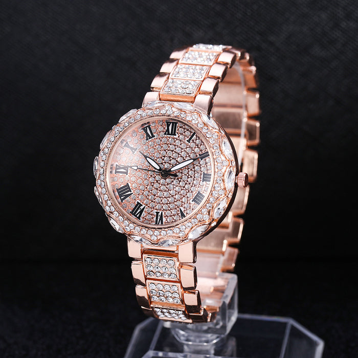 New Stainless Steel Women Wristwatch Quartz Fashion Casual Clock LLZ20814