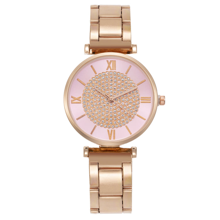 New Stainless Steel Women Wristwatch Quartz Fashion Casual Clock LLZ20023