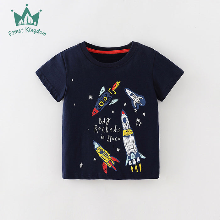 Boys' short sleeve T-shirt