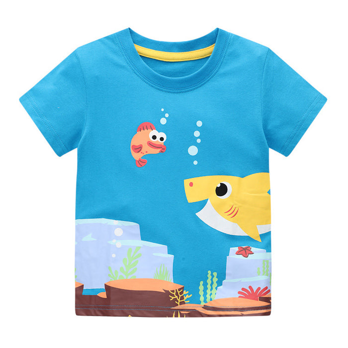 Boys' short sleeve T-shirt