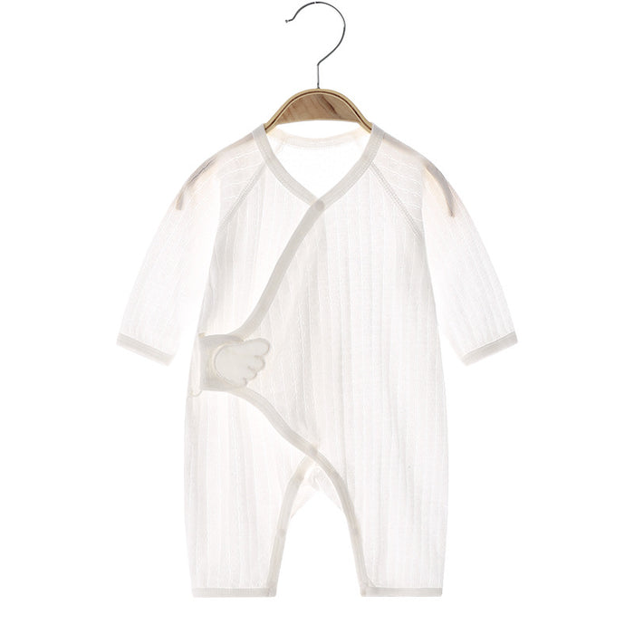 Summer Newborn Angel Wings Cotton Romper