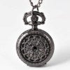 Black spider web small pocket watch ll3708