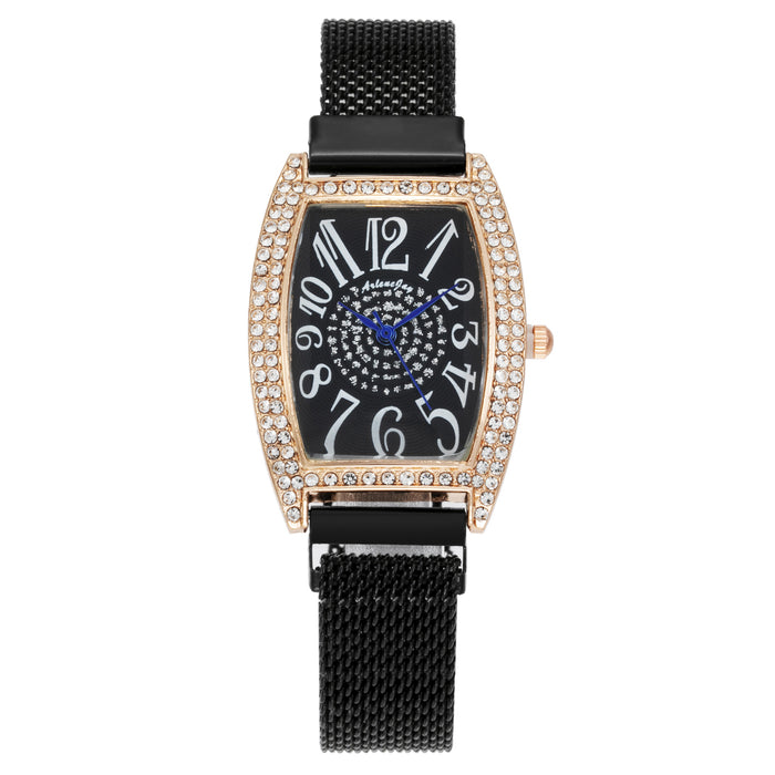 New Stainless Steel Women Wristwatch Quartz Fashion Casual Clock LLZ20027