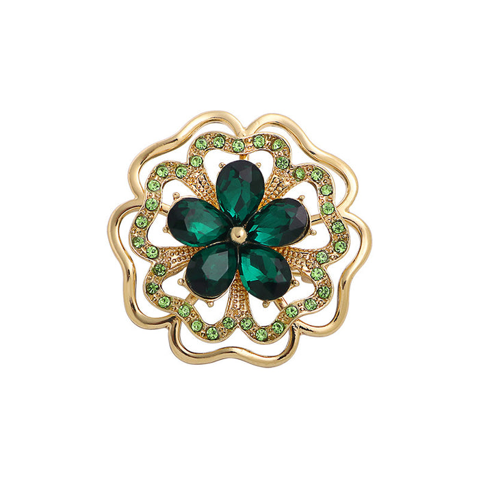 New Fashion Simple Brooch Flower Female Pin