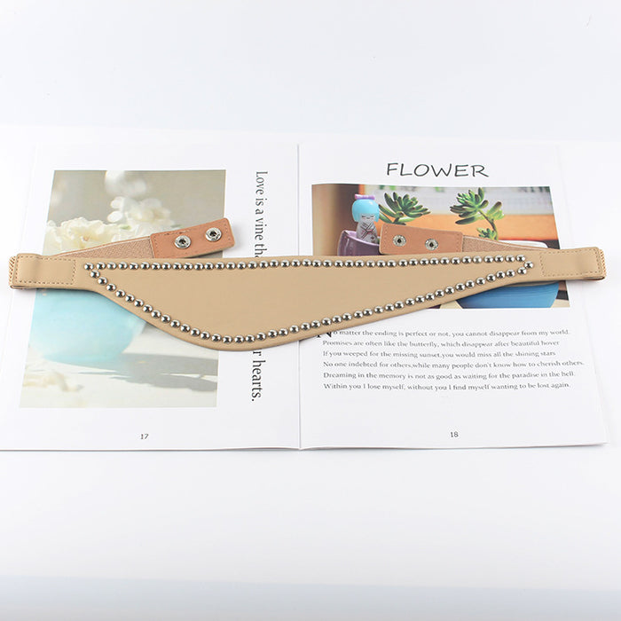 Ladies Fashion Trend Decorative Wide Belt
