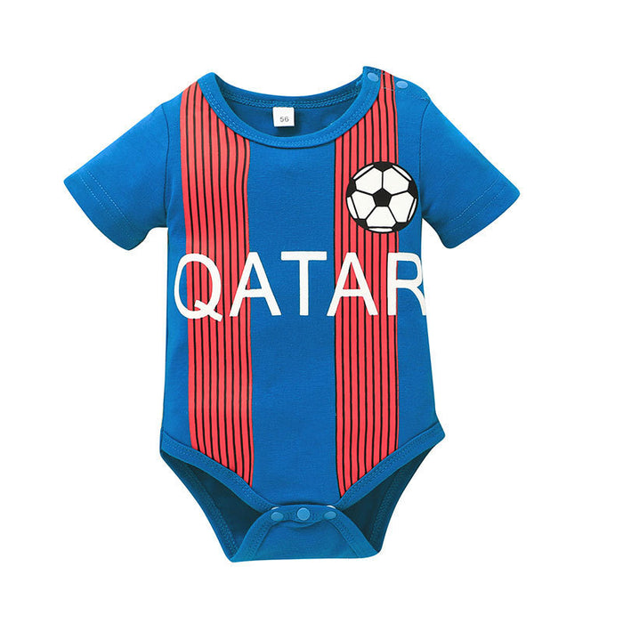 Summer Newborn Baby Boy Sport Short Sleeved Jumpsuit