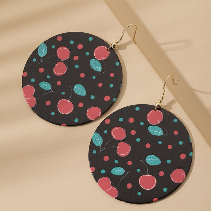 New Print Vintage Fashion Earrings