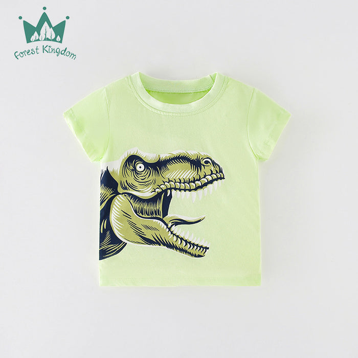 Children's short sleeve T-shirt boys