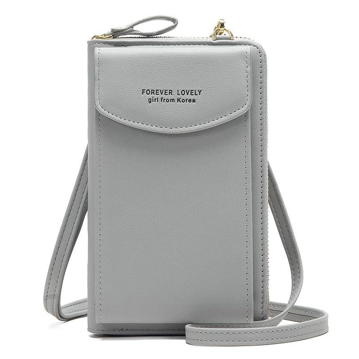 Long Wallet Magnetic Buckle Mobile Phone Bag