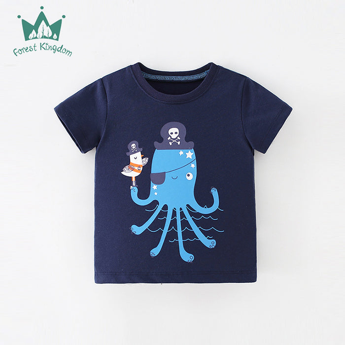 Boys' short sleeve T-neck