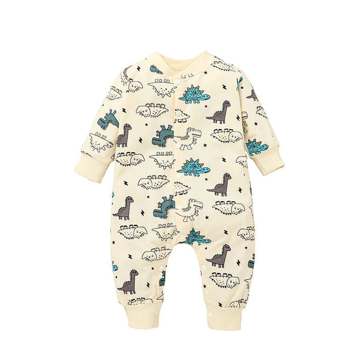 Dinosaur Printed Baby Bodysuit