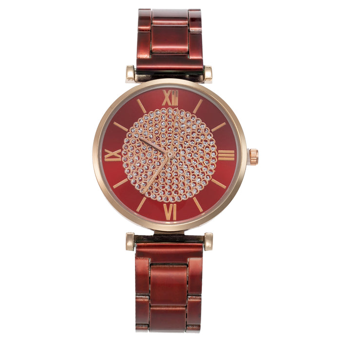 New Stainless Steel Women Wristwatch Quartz Fashion Casual Clock LLZ20023