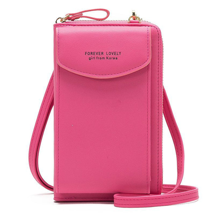 Long Wallet Magnetic Buckle Mobile Phone Bag