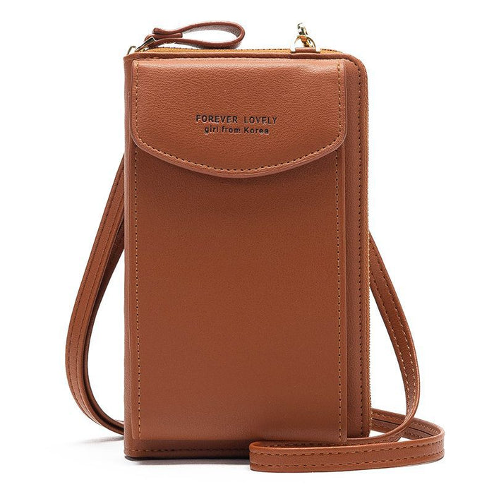 Long Wallet Magnetic Buckle Mobile Phone Bag