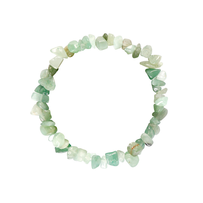 Natural Stone Beaded Crystal Bracelet