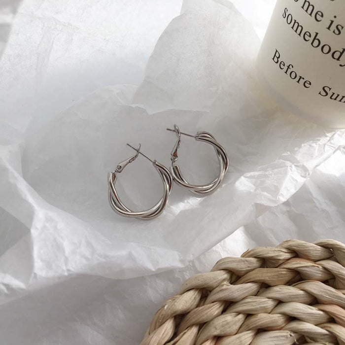 New Simple Fashion Love Small Women's Earrings