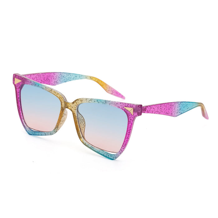 Exaggerate Colorful Big Frame Sunglasses