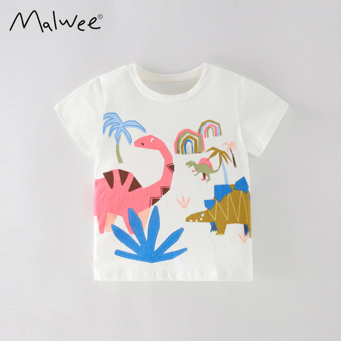 Children's short sleeved T-shirt